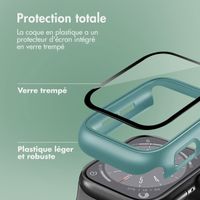 imoshion Coque rigide à couverture complète Apple Watch 4 / 5 / 6 / SE - 40 mm - Vert foncé