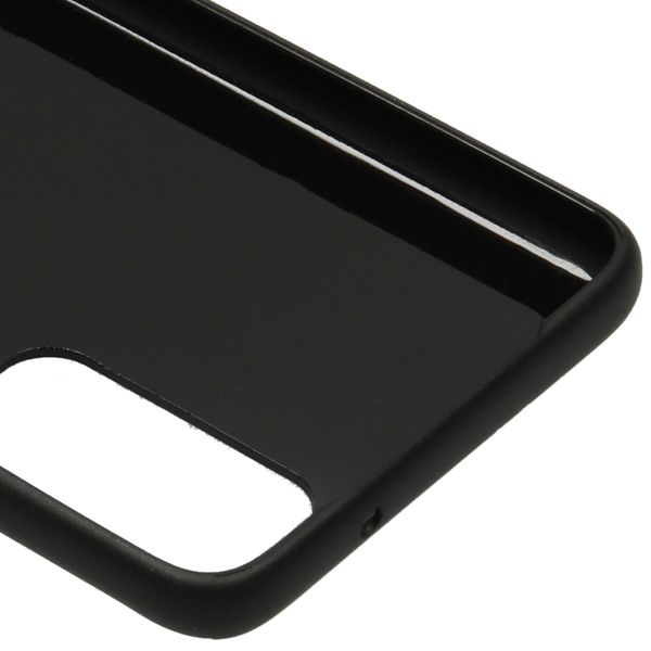 Coque silicone Carbon Samsung Galaxy S20 - Noir