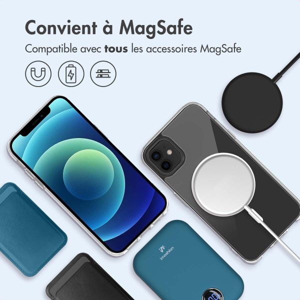 imoshion Coque arrière de protection avec MagSafe iPhone 12 Mini - Transparent