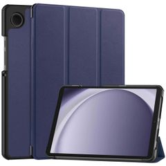 imoshion Coque tablette Trifold Samsung Galaxy Tab A11 / A9 8.7 pouces - Bleu foncé