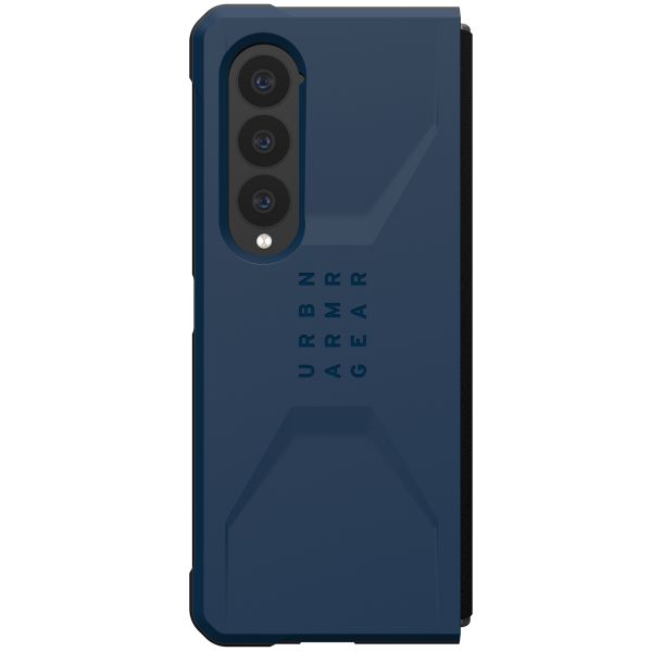 UAG Coque Civilian Samsung Galaxy Z Fold 4 - Bleu