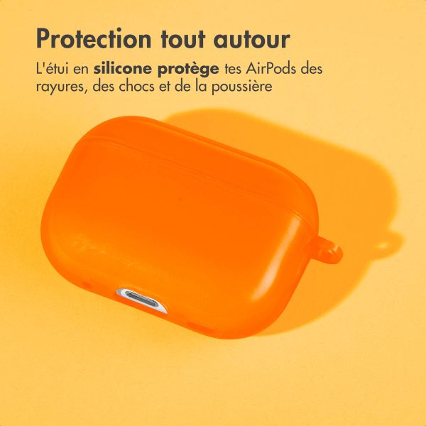 imoshion Coque Néon Apple AirPods Pro 2  - Orange