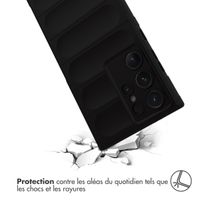 imoshion Coque arrière EasyGrip Samsung Galaxy S24 Ultra - Noir