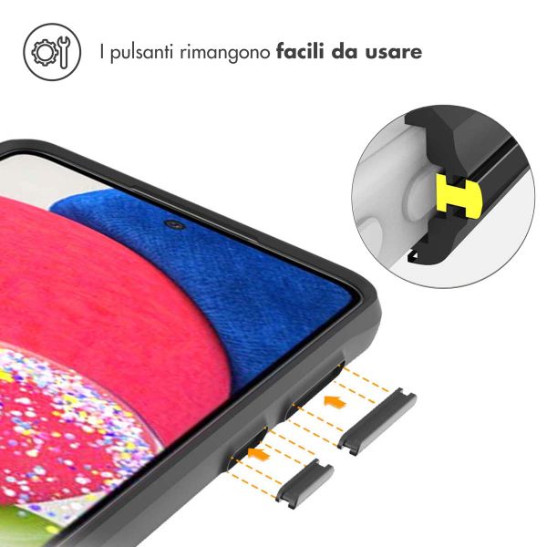 imoshion Coque Rugged Hybrid Samsung Galaxy A33 - Noir