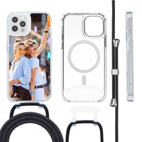 Concevez votre Coque MagSafe avec cordon amovible  Apple iPhone 12 Pro Max - Transparent
