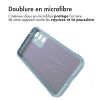 imoshion Coque arrière EasyGrip Samsung Galaxy A34 (5G) - Bleu clair