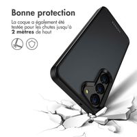 Accezz Coque Givrée Robuste Samsung Galaxy S23 - Noir