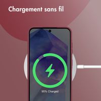 imoshion Coque Couleur Samsung Galaxy A36 / A56 - Wine Red