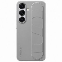 Samsung Coque arrière originale Standing Grip Samsung Galaxy S25 - Gris