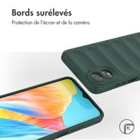 imoshion Coque arrière EasyGrip Oppo A18 / Oppo A38 - Vert foncé