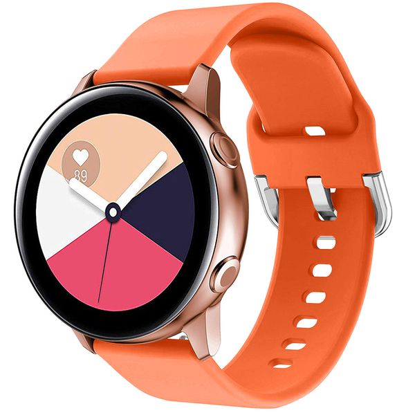 imoshion Bracelet silicone le Galaxy Watch 40/42mm / Active 2 42/44mm - Orange