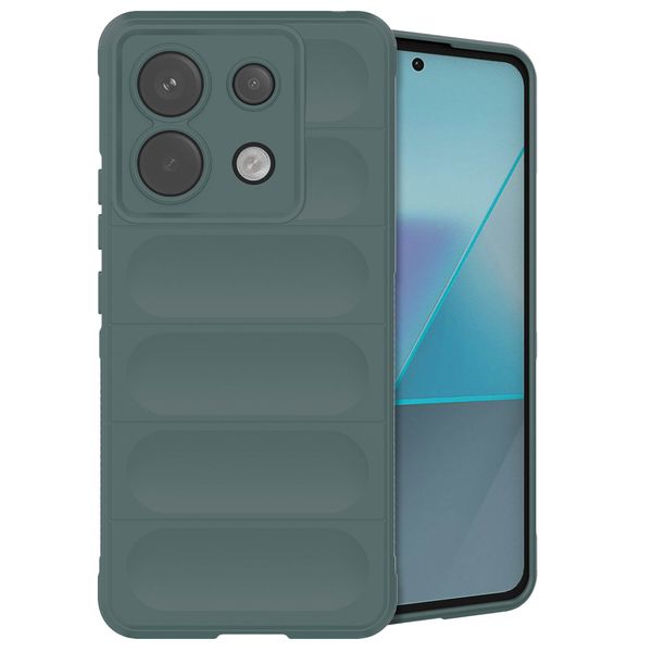 imoshion Coque arrière EasyGrip Xiaomi Poco X6 Pro - Vert foncé