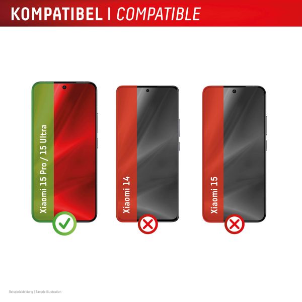 Displex Protection d'écran en verre trempé Real Glass Xiaomi 15 Ultra