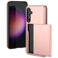 imoshion Coque arrière avec porte-cartes Samsung Galaxy S23 FE - Rose Dorée