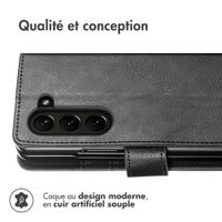 imoshion Étui de télephone portefeuille Samsung Galaxy Z Fold 6 - Noir