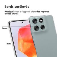 Accezz Coque Clear Motorola Moto G56 - Transparent