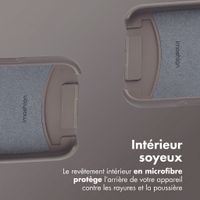 imoshion Coque arrière Color avec cordon amovible et MagSafe Samsung Galaxy S26 Ultra - Black Coffee