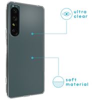 imoshion Softcase Back Cover Sony Xperia 1 IV - Transparent