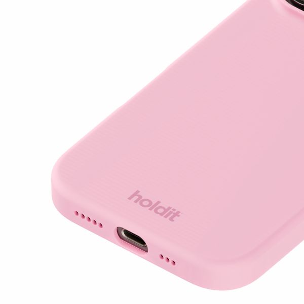 Holdit Coque Silicone iPhone 16 Pro - Pink