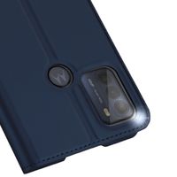 Dux Ducis Étui de téléphone Slim Motorola G50 - Bleu foncé