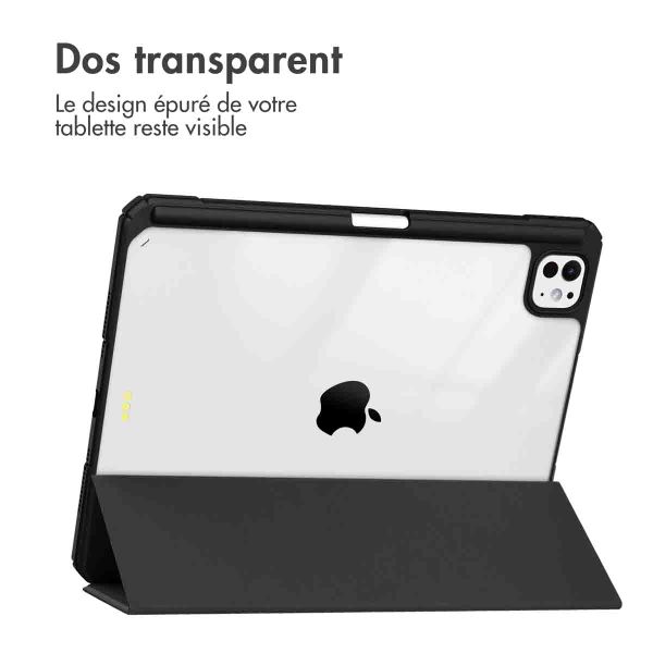 imoshion Coque tablette rigide Trifold iPad Pro 13 (2024) M4 - Noir