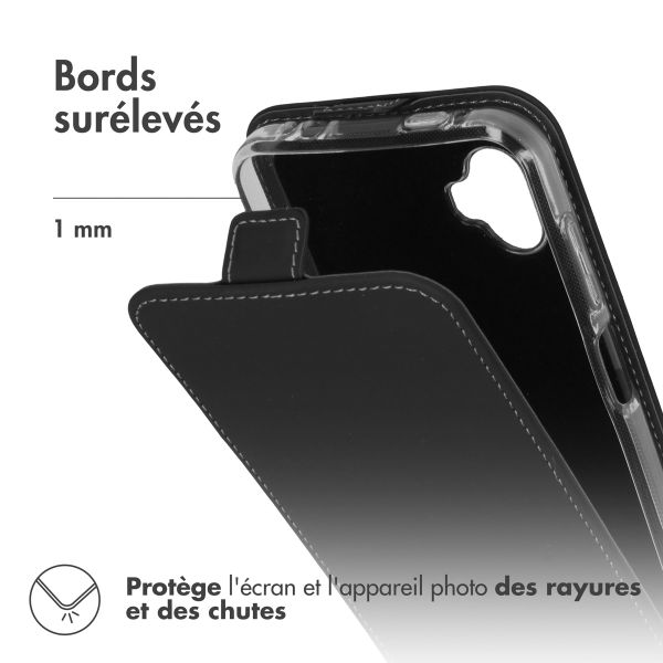 Accezz Étui à rabat Samsung Galaxy Xcover 6 Pro - Noir