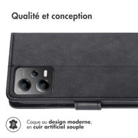 imoshion Étui de télephone portefeuille Xiaomi Poco X5 5G - Noir