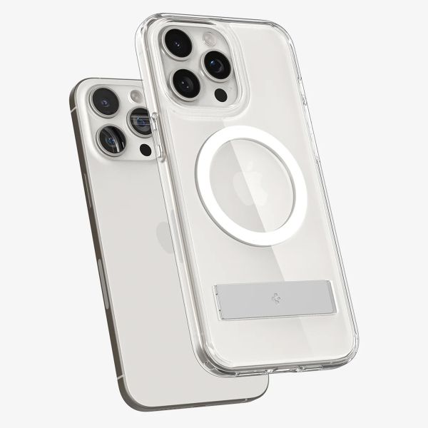 Spigen Coque Ultra Hybrid S MagSafe Apple iPhone 15 Pro Max - Transparent
