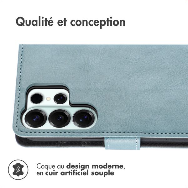 imoshion Étui de télephone portefeuille Samsung Galaxy S26 Ultra - Bleu clair