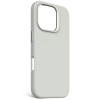 Decoded Coque en silicone MagSafe Apple iPhone 16 Pro - Stone Grey