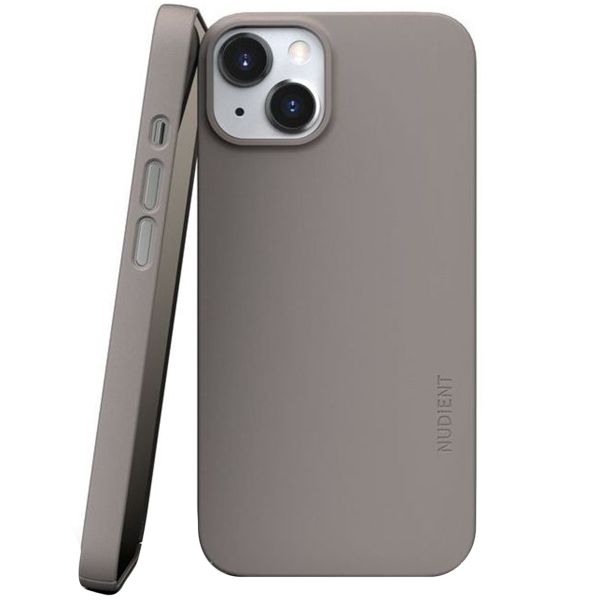 Nudient Coque Thin iPhone 13 - Clay Beige