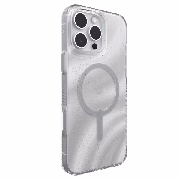 ZAGG Coque Milan Snap avec MagSafe Apple iPhone 16 Pro Max - Swirl Glitter