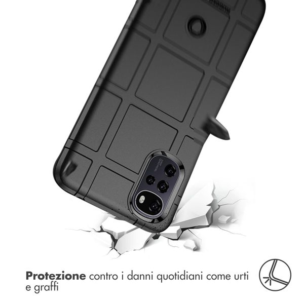 imoshion Coque Rugged Shield Motorola Moto G22 / E32 / E32s - Noir