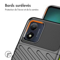 imoshion Coque arrière Thunder Motorola Moto E13 - Noir