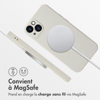 imoshion Coque Couleur avec MagSafe Apple iPhone 13 - Beige