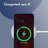 imoshion Coque Couleur Motorola Moto G05 / E15 - Bleu foncé