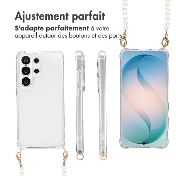 imoshion Coque avec cordons de téléphone Samsung Galaxy S26 Ultra - Perles