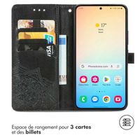 imoshion Etui de télephone Mandala Samsung Galaxy S25 Plus - Noir