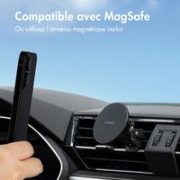 imoshion Support de téléphone pour voiture - Magnétique - Grille de ventilation - Noir