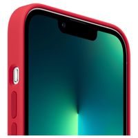 Apple Coque en silicone MagSafe Apple iPhone 13 Pro Max - (Product) Red