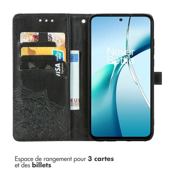 imoshion Etui de télephone Mandala Motorola Edge 60 Neo - Noir