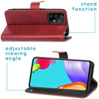 imoshion Étui de télephone portefeuille Samsung Galaxy A52(s) (5G/4G) - Rouge