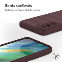 imoshion EasyGrip Backcover Samsung Galaxy S21 FE - Aubergine