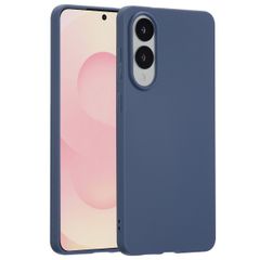 imoshion Coque Couleur Samsung Galaxy S25 Edge - Bleu foncé