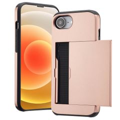 imoshion Coque arrière avec porte-cartes iPhone 16e - Rose Doré