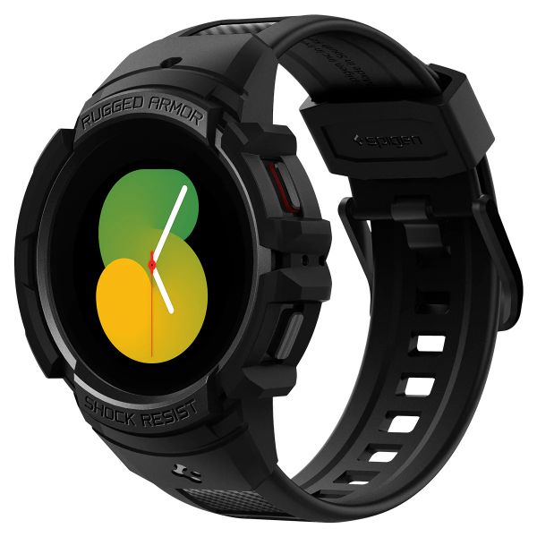 Spigen Rugged Armor™ Pro Case  Samsung Galaxy Watch 4 / 5 - 44 mm - Noir