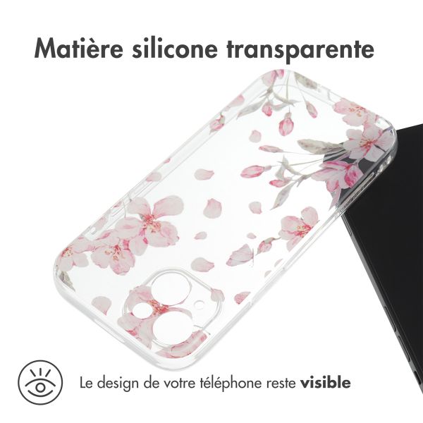 imoshion Coque Design Apple iPhone 15 - Blossom Watercolor