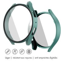 imoshion Coque rigide à couverture complète Samsung Galaxy Watch 6 - 40 mm - Vert foncé