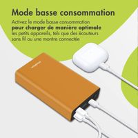 imoshion Ultra Series Aluminium | Batterie externe 20.000 mAh - Charge rapide jusqu'à 33 watts - Or