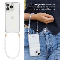 imoshion Coque avec dragonne + ﻿bracelet iPhone 15 Pro - Perles